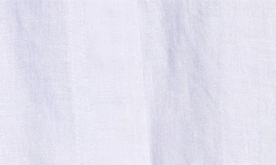 Camilla Tuck Front Belted Linen Shorts In White
