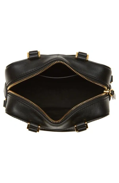 Veronica Beard Boxy Top Handle Leather Bag