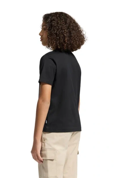 Psycho Bunny Kids' Berni Embroidered Cotton Graphic T-shirt In Black