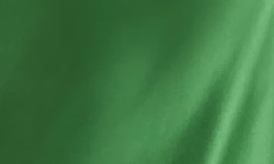 Reiss Fae Scarf Detail Satin Gown In Green