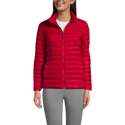 Lands' End Insulated Jacket In Red