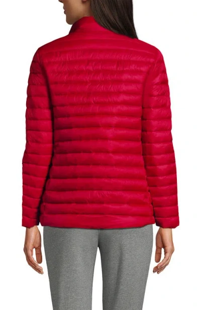 Lands' End Insulated Jacket In Red