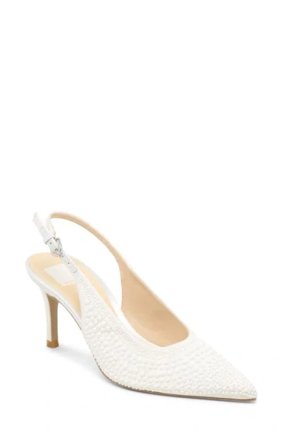 Dolce Vita Elasi Pearl Pointed Toe Slingback Pump
