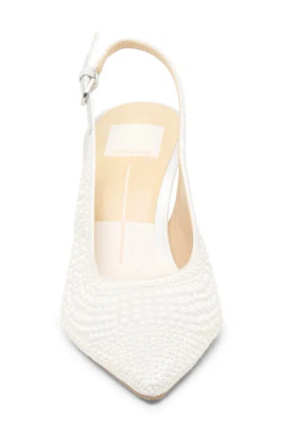 Dolce Vita Elasi Pearl Pointed Toe Slingback Pump