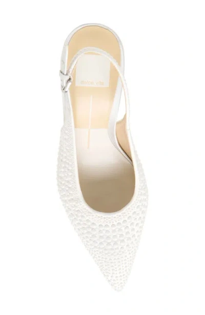 Dolce Vita Elasi Pearl Pointed Toe Slingback Pump