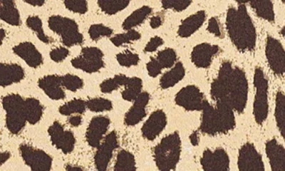 Wayf Natasha Leopard Print Minidress