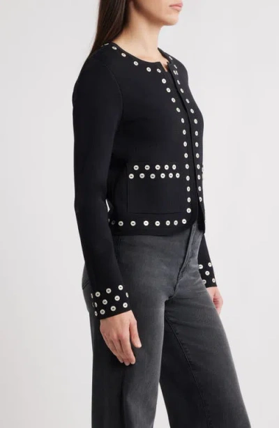 Rag & Bone Melo Shell Detail Boxy Cardigan