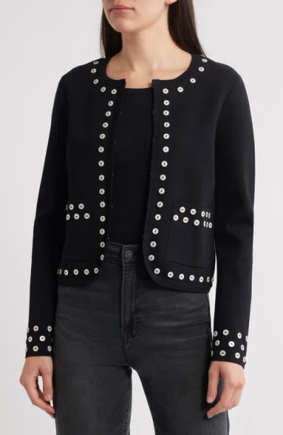 Rag & Bone Melo Shell Detail Boxy Cardigan