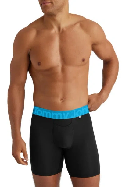 Tommy John 360 Sport 4-inch Hammock Pouch™ Boxer Briefs In Black
