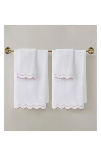 Peri Home Scallop 4-piece Towel Set In White