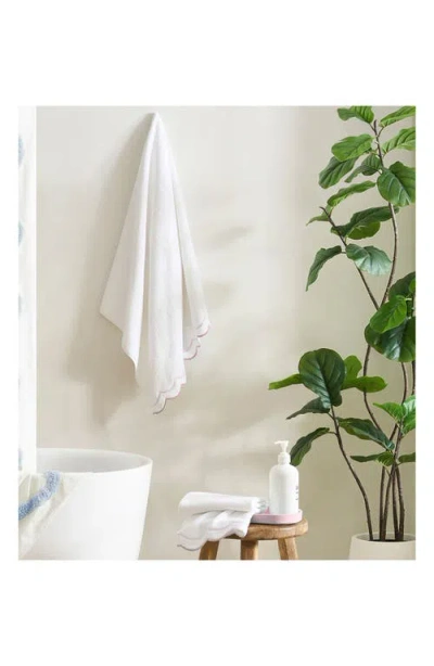 Peri Home Scallop 4-piece Towel Set In White