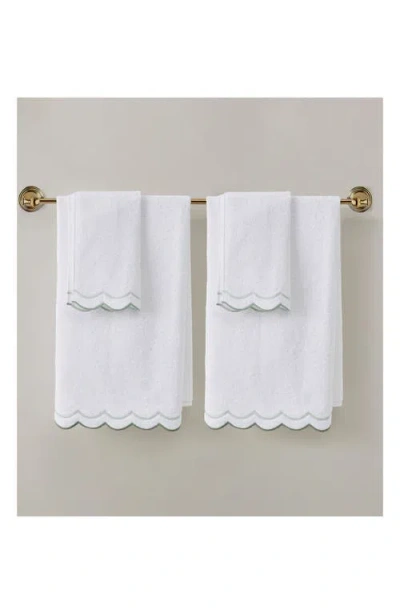 Peri Home Scallop 4-piece Towel Set In White