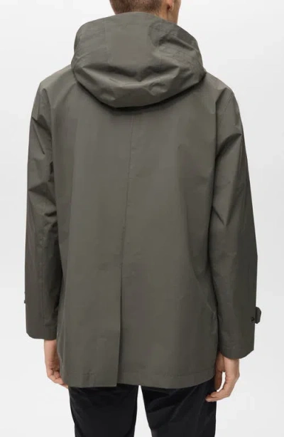 Mango Men's Coolmax Technology Waterproof Parka In Gray
