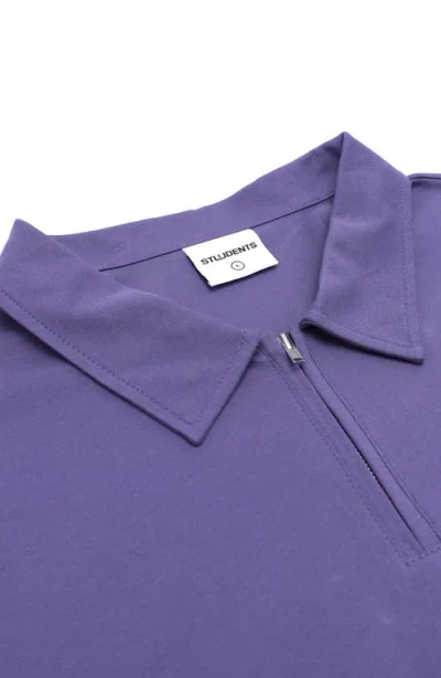 Students Lanser Zip Polo