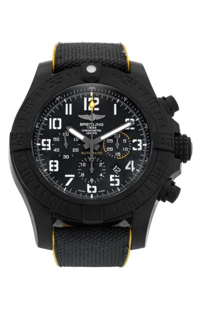 Watchfinder & Co. Breitling  Avenger Hurricane Automatic Webbing Strap Watch, 50mm
