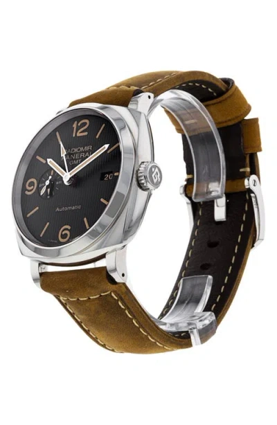 Watchfinder & Co. Panerai  2020 Radiomir Gmt Automatic Leather Strap Watch, 45mm