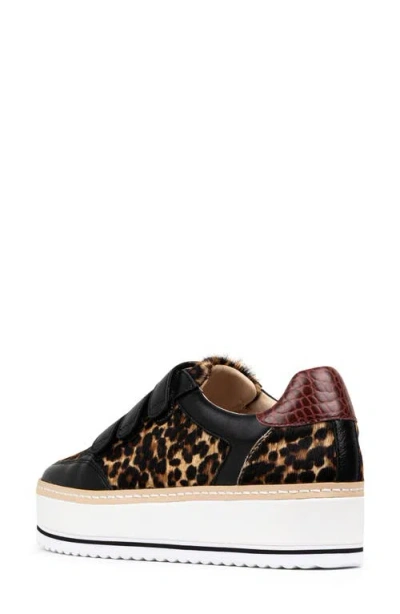 Donald Pliner Platform Sneaker In Black