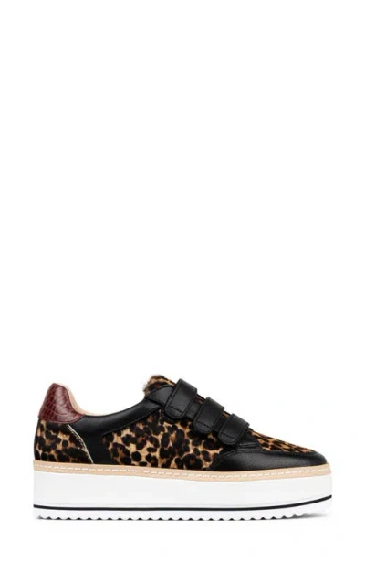 Donald Pliner Platform Sneaker In Black