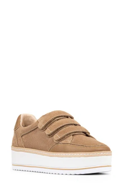 Donald Pliner Platform Sneaker In Brown