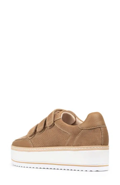 Donald Pliner Platform Sneaker In Brown