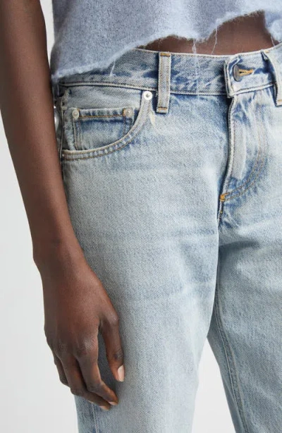 Haikure Carly Low Rise Straight Leg Jeans In Blue