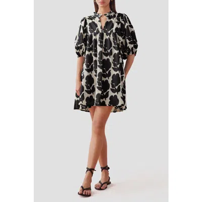 Omika Wren Mini Dress In Emma-mussel In Multi