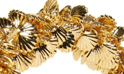Lelet Ny Marina Gold-plated Clustered Shell Headband