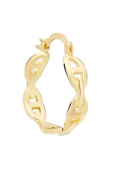 Athra Luxe Mariner Link Hoop Earrings