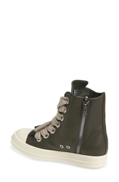 Rick Owens Jumbolaced High Top Sneaker