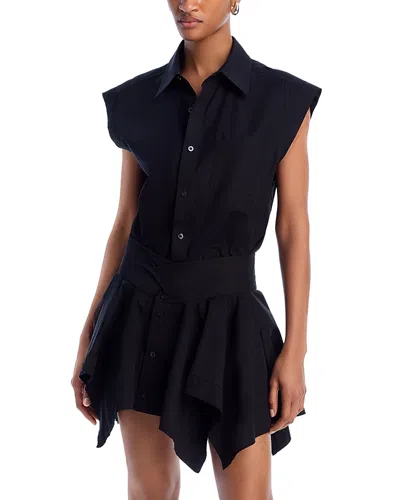 Alexander Wang T Alexanderwang. T Cut Off Double Shirt Dress