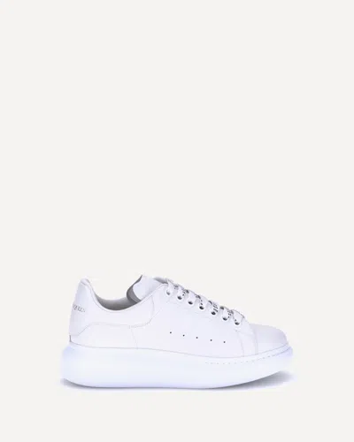 Alexander Mcqueen Leather Sneakers In Multi