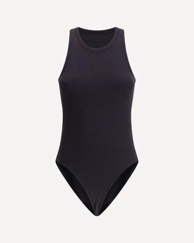 Alaïa Women Halter Ribbed Bodysuit