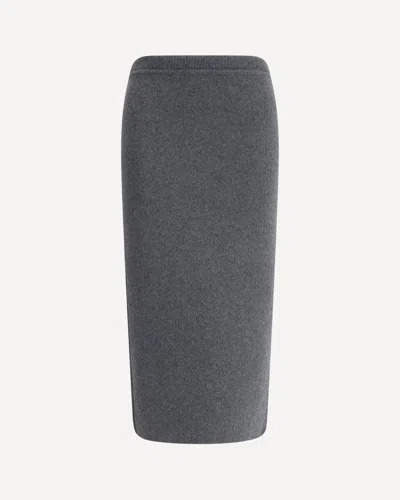 Tom Ford Women Cashmere Skirt In Gray