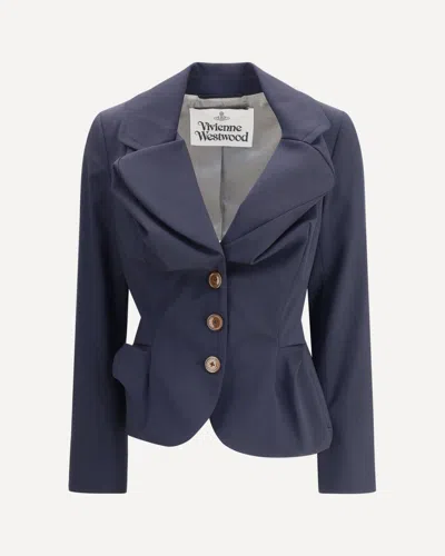 Vivienne Westwood Tailored Jacket With Buttoned Back Vent