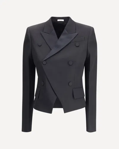Alexander Mcqueen Tailored Double-breasted Jacket Notch Lapels