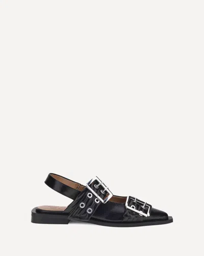 Ganni Ballerinas With Straps