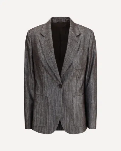 Brunello Cucinelli Lurex Fabric Blazer