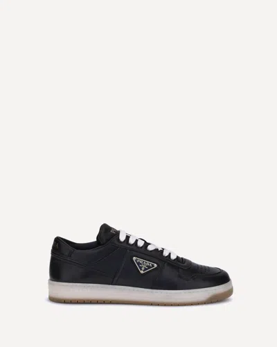 Prada Men Downtown Sneakers In Black