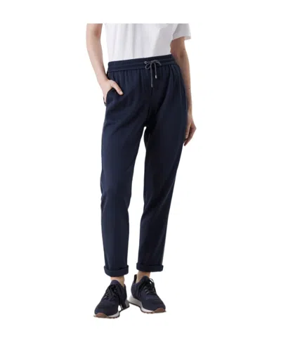 Brunello Cucinelli Drawstring Sweatpants In Blue