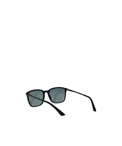 Giorgio Armani Black Acetate Sunglasses