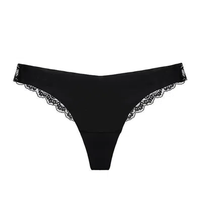 Journelle Women's Black Estelle Thong Noir In Black