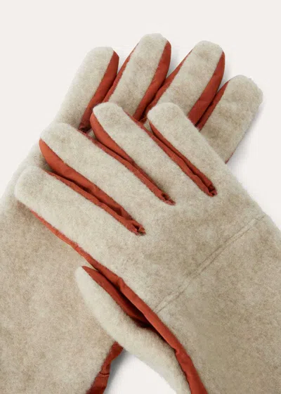 Loro Piana Bosia Splicing Gloves