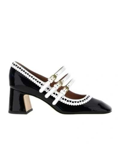 Moschino Strap Buckled Pumps