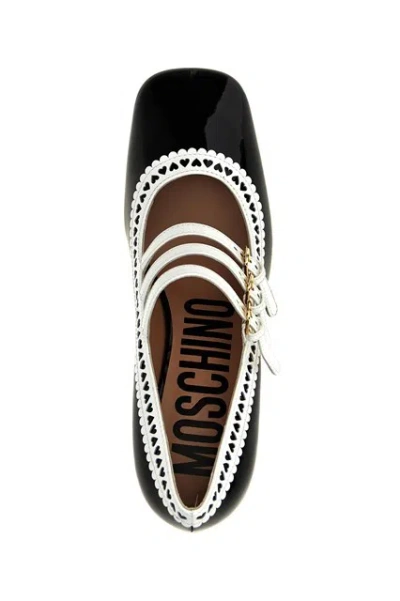 Moschino Strap Buckled Pumps
