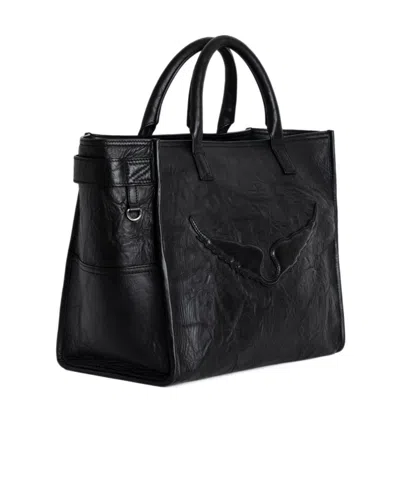 Zadig & Voltaire Pleated Handbag