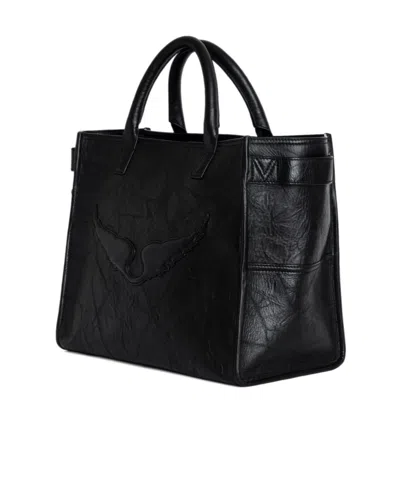 Zadig & Voltaire Pleated Handbag