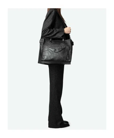 Zadig & Voltaire Pleated Handbag