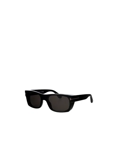 Tom Ford Eyewear Juan Rectangle Frame Sunglasses