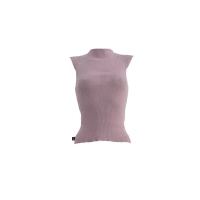 Süel Knitwear Women's Pink / Neutrals Gabi Knit Sweater With Japanese Sleeves Barbie