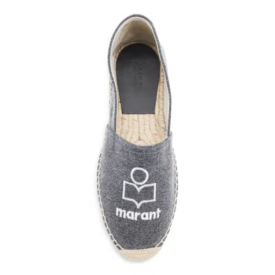 Isabel Marant Logo Embroidered Espadrilles